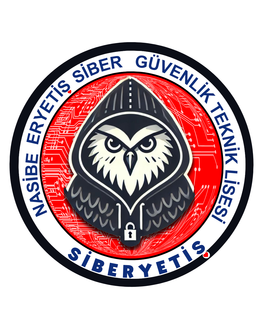 Nasibe Eryetiş Siber Güvenlik Teknik Lisesi logosu